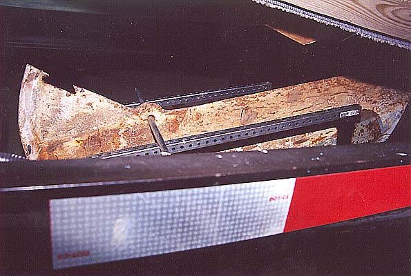 Another view, as the keel rolls out on a 'railroad'